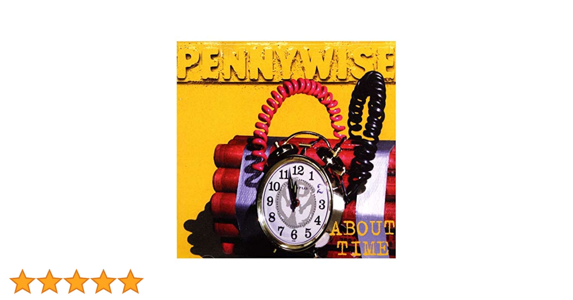 USオリジナル盤　新品　Pennywise - About Time/LP Pennywise-About Time Exclusive LP Color Vinyl | Newbury Comics